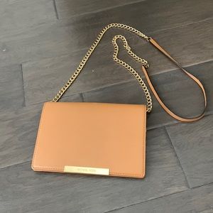 Michael Kors leather clutch/crossbody